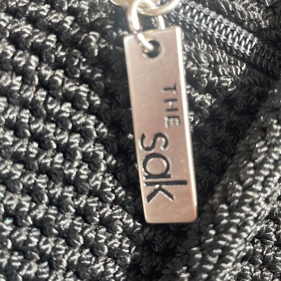 THE SAK black, drawstring back SAK. - Picture 6 of 7